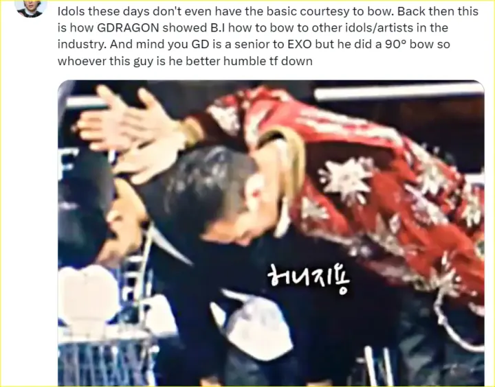 ajaran G-Dragon BIGBANG ke junior di YG Entertainment