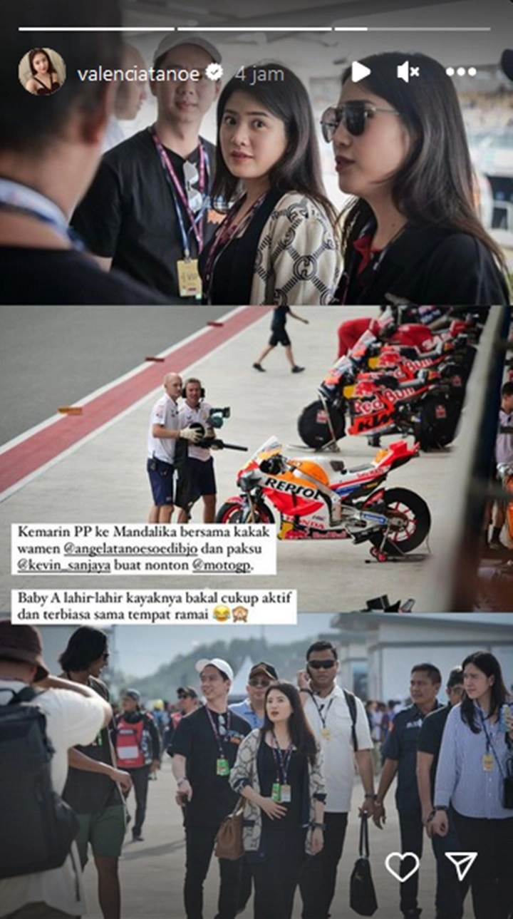 Calon Ayah Kece, Kevin Sanjaya Bikin Para Mahasiswa Grogi Saat Nonton MotoGP Mandalika 2023