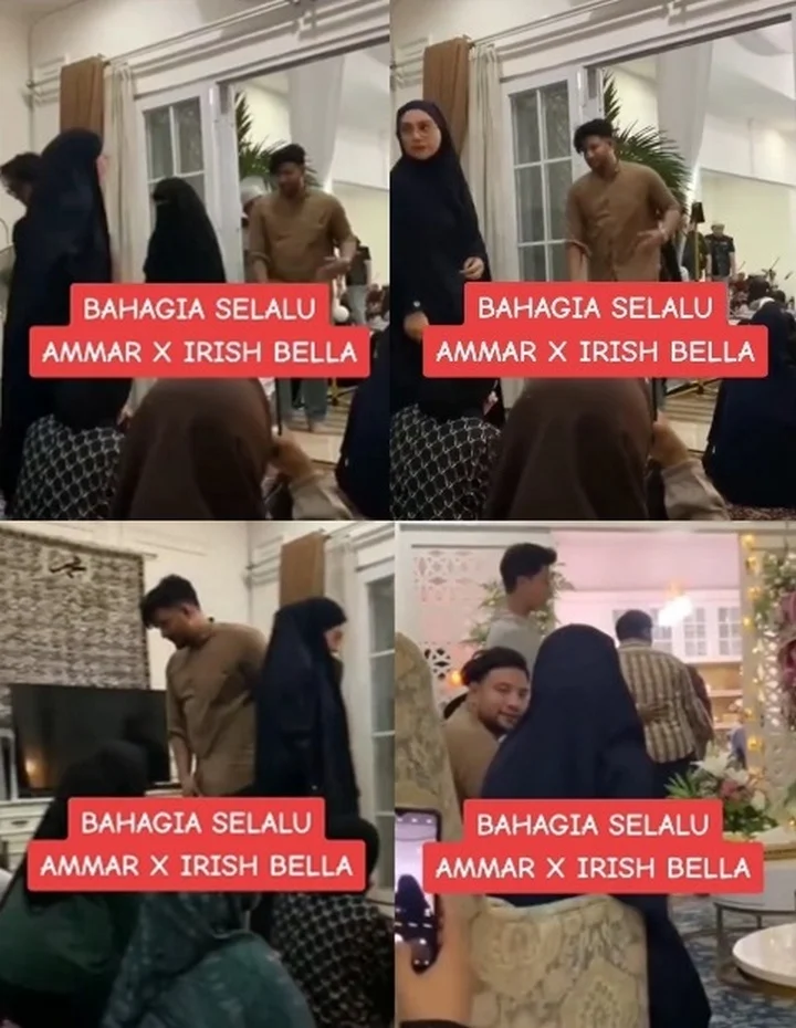 Irish Bella dan Ammar Zoni di Satu Acara