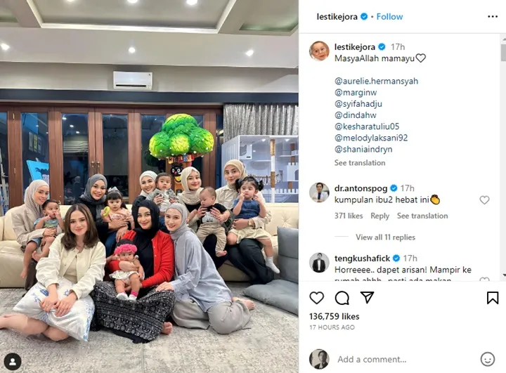 Pantas Girang, Lesti Kejora Diduga Dapat Uang Fantastis Usai Menang Arisan Geng Mamayu