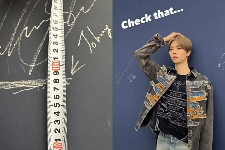 tinggi Johnny NCT berbeda dari informasi di internet