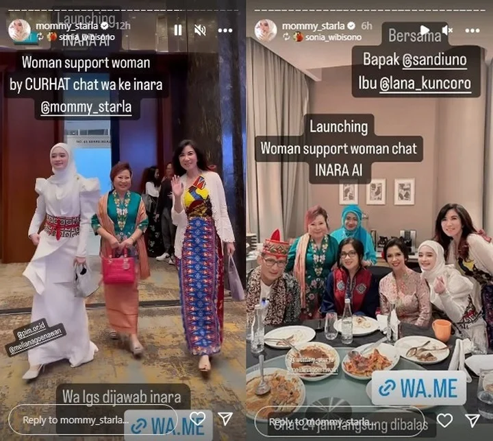 Inara Foto Bareng Sandiaga Uno
