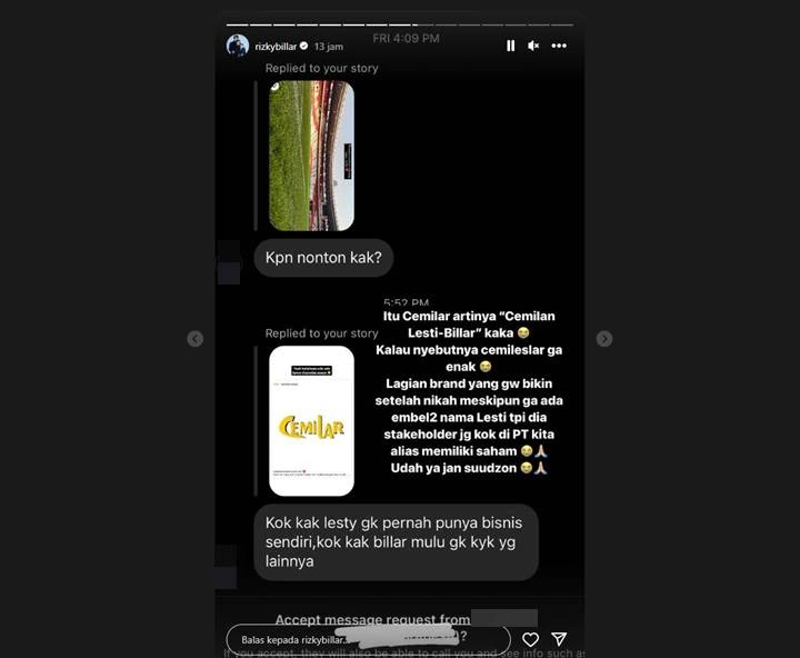 Dikira Bikin Bisnis Sendiri Tanpa Lesti Kejora, Rizky Billar Bongkar Fakta Menohok