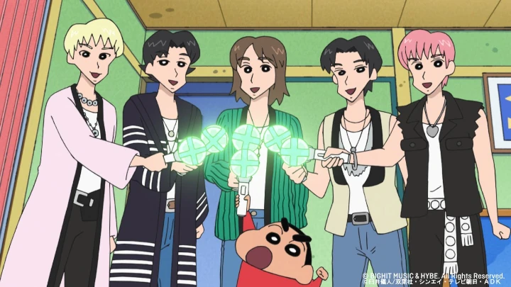 Bak Diprediksi Soobin, TXT Bakal Jadi Cameo \'Crayon Shin-Chan\'