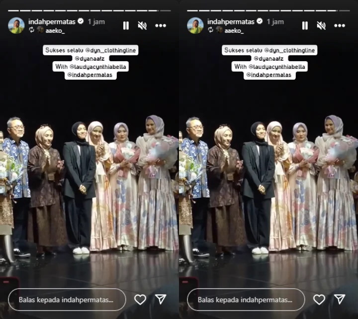 Sepanggung, Busana Heboh Indah Permatasari Kontras dengan Laudya Cynthia Bella