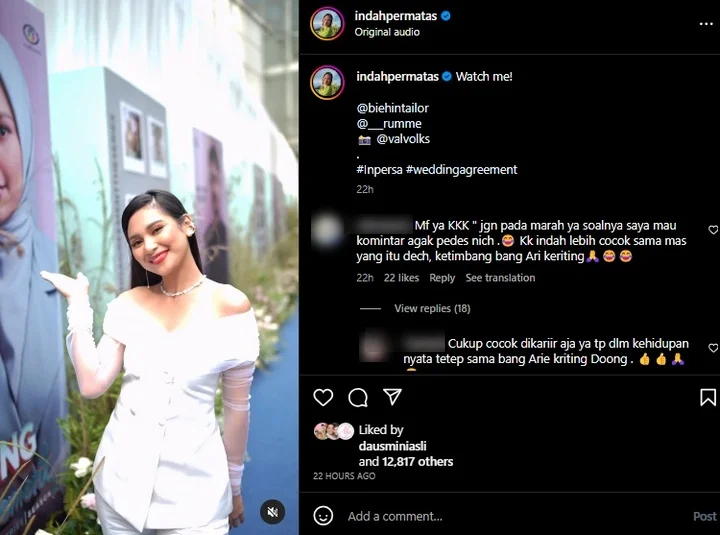 Indah Permatasari Dirisak Haters