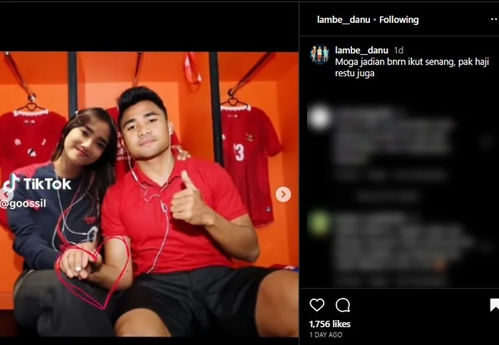 Potret Mesra Fuji An dan Asnawi Diduga Editan
