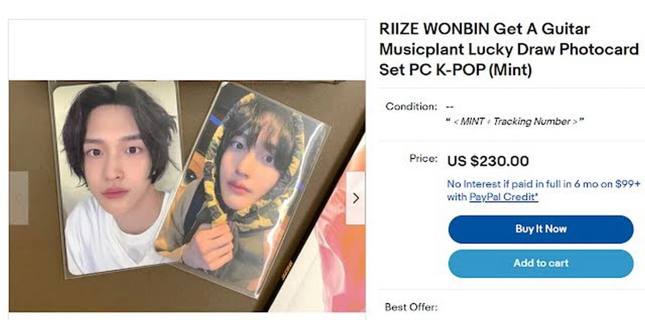 Belum Genap 2 Bulan Debut, Harga Jual Photocard RIIZE Sudah Capai Jutaan Rupiah
