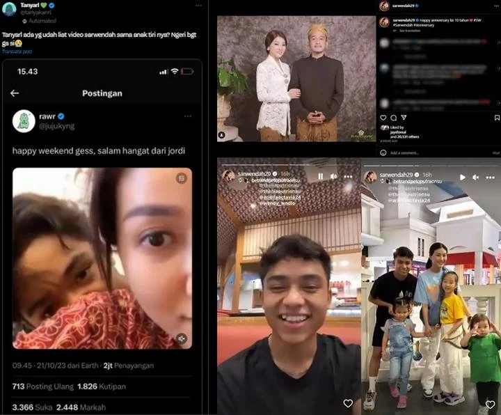 Sarwendah Trending, Happy Asmara Manglingi Bak Putri Kerajaan China - Topik Pagi