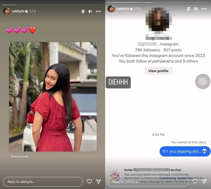 Geram Afifah Riyad Dianiaya Membabi Buta, Adik Labrak Terduga Pelaku di DM