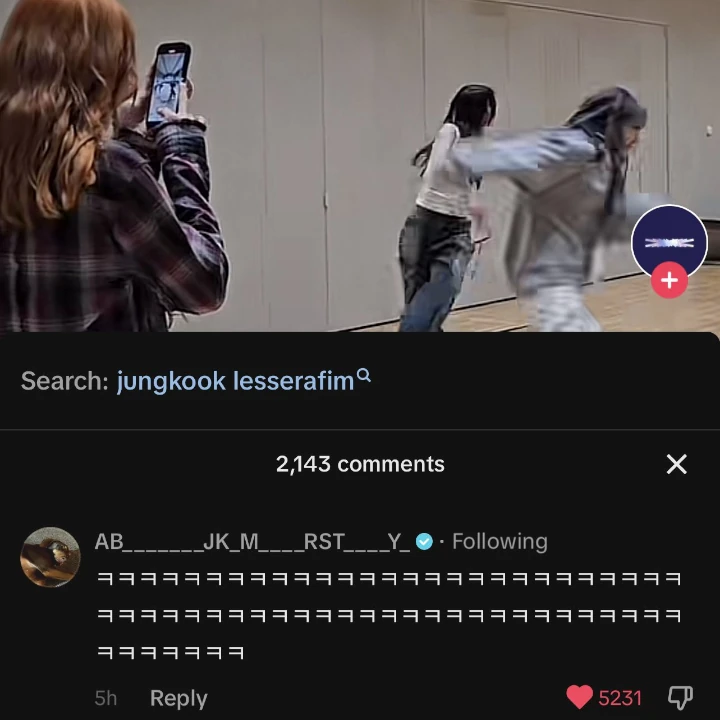 Lagi-Lagi Notice, Jungkook BTS Ngakak Gara-Gara Usaha LE SSERAFIM Bikin TikTok