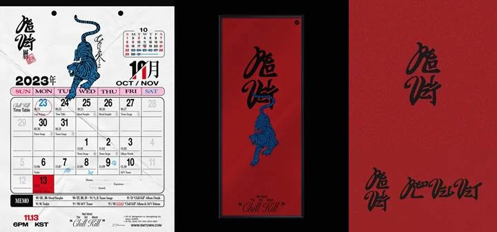 Red Velvet Jadi Bahasan Jelang Comeback Gegara Logo dan Poster Jadwal Promosi \'Chill Kill\'