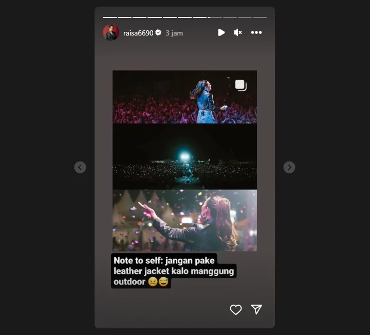 Padahal Kece, Raisa Malah Ngeluh Kapok Soal Outfit Manggung