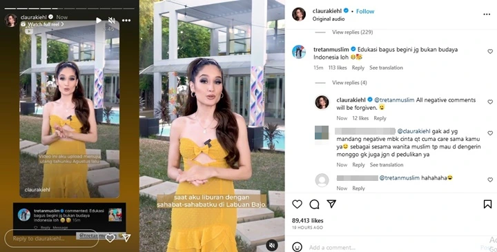 Anya Geraldine Pamer Kostum Halloween, Konten Cinta Laura Dikomentari Tretan Muslim - Topik Pagi