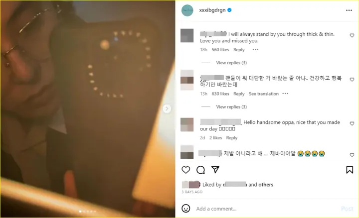 Post terakhir G-Dragon BIGBANG sebelum diselidiki atas narkoba
