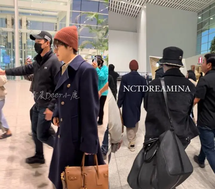 Renjun dan Chenle NCT akhirnya berangkat menyusul Jeno, Jaemin, Jisung