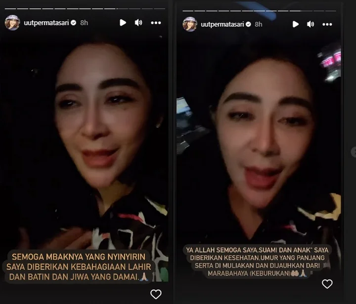 Uut Permatasari Tanggapi Nyinyiran Netizen