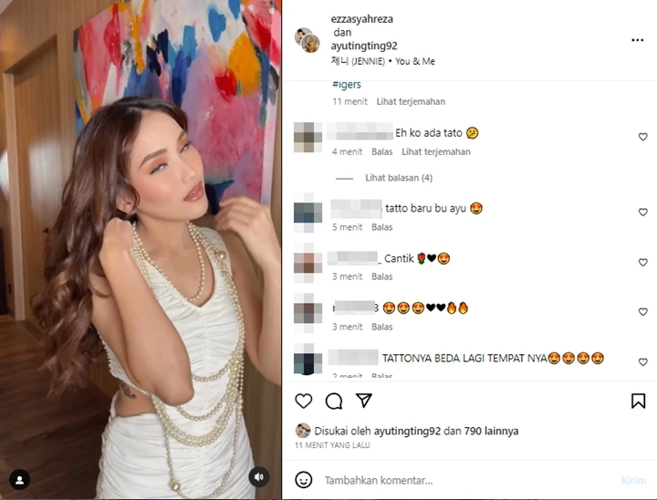 Ayu Ting Ting Umbar Tato di Pinggang, Auto Jadi Perbincangan