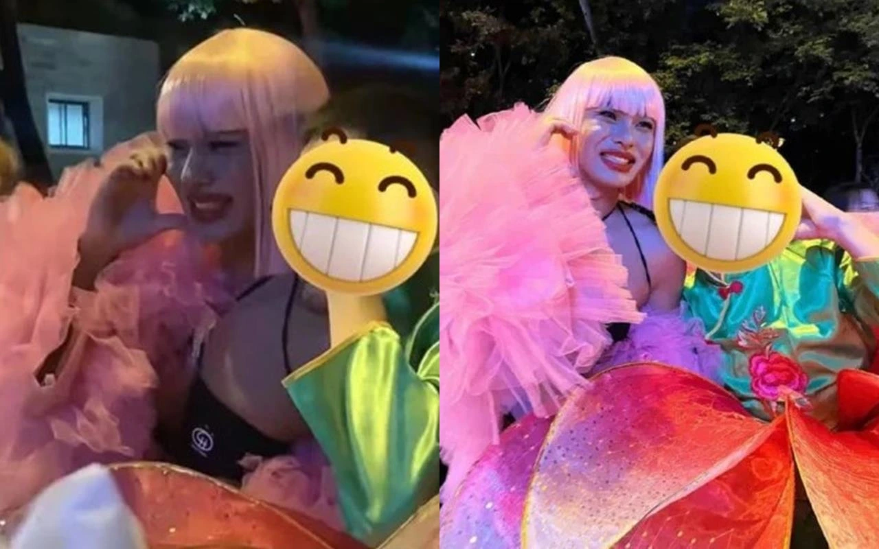 Pemuda Tiongkok Tuai Kontroversi Usai Cosplay Ala Lisa di Crazy Horse Dalam Perayaan Halloween