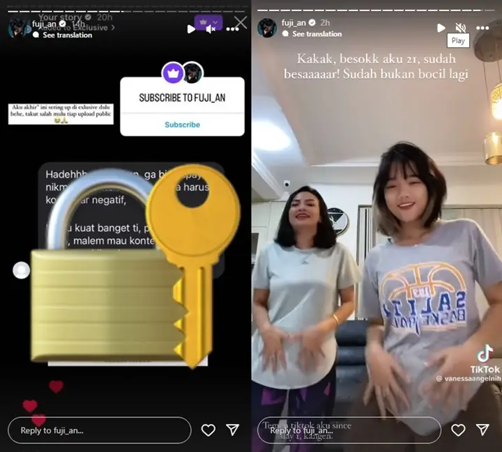 Jelang Ultah ke-21, Fuji An Tulis Pesan Rindu Untuk Mendiang Vanessa Angel