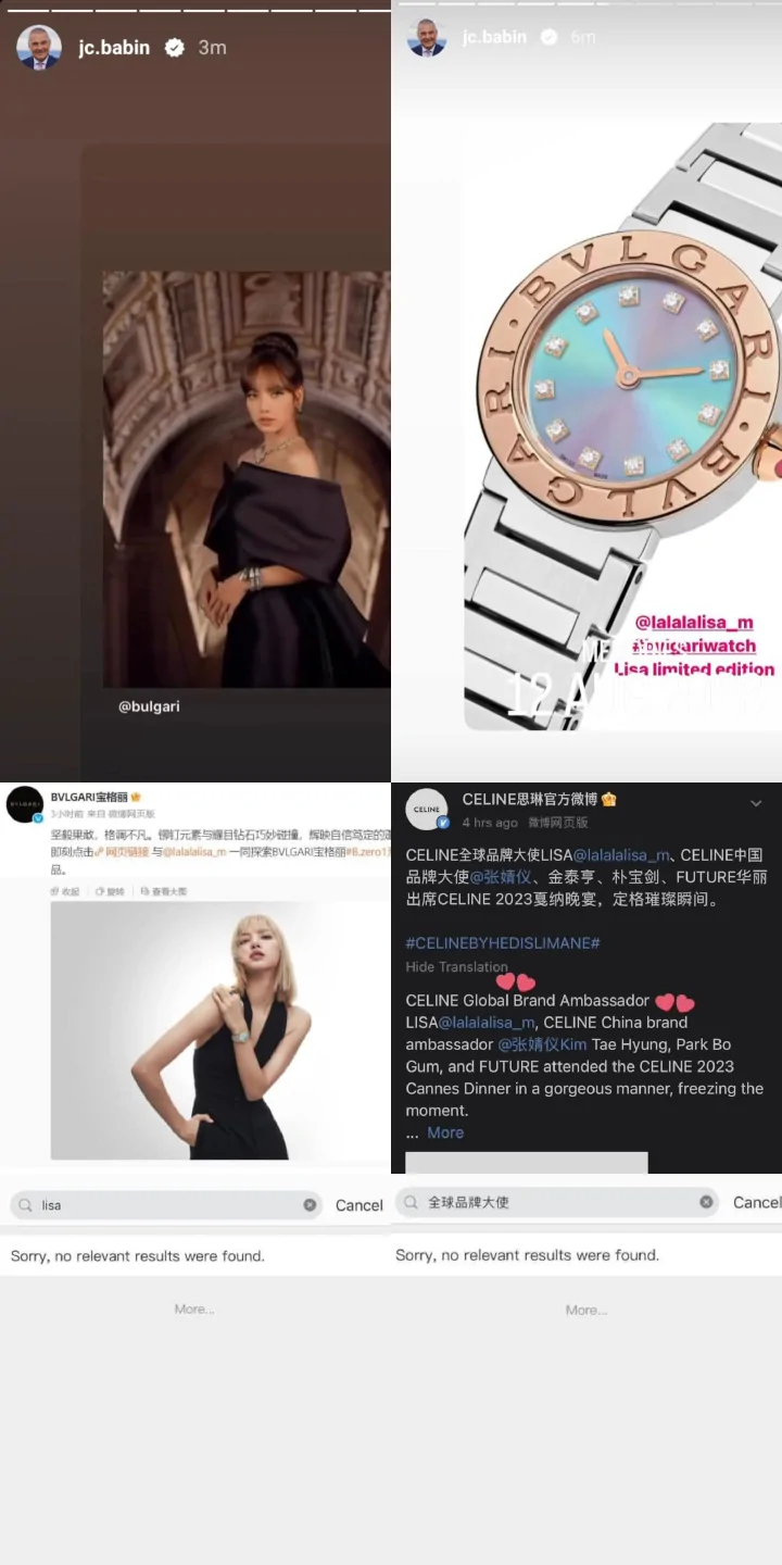 Foto-Fotonya Hilang, Lisa BLACKPINK Dapat Dukungan CELINE dan Bvlgari