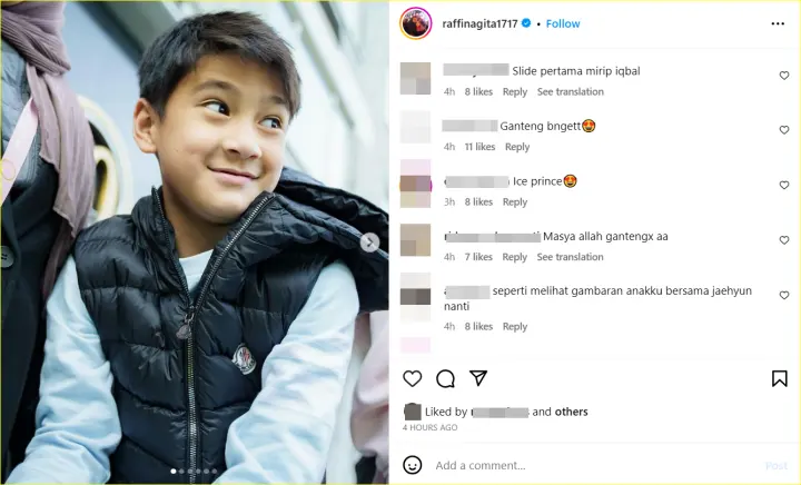 Rafathar dibilang mirip Iqbaal Ramadhan dan Jaehyun NCT