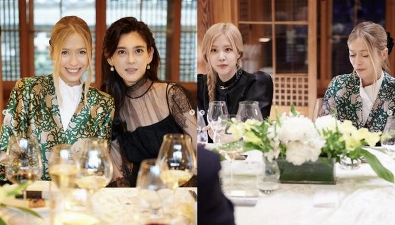 Memikat di LACMA Art+Film Gala, Rose Disorot Usai Duduk Samping Putri Presiden Samsung