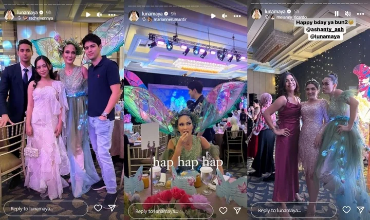 Luna Maya Ditemani Maxime Bouttier di Ultah Ashanty