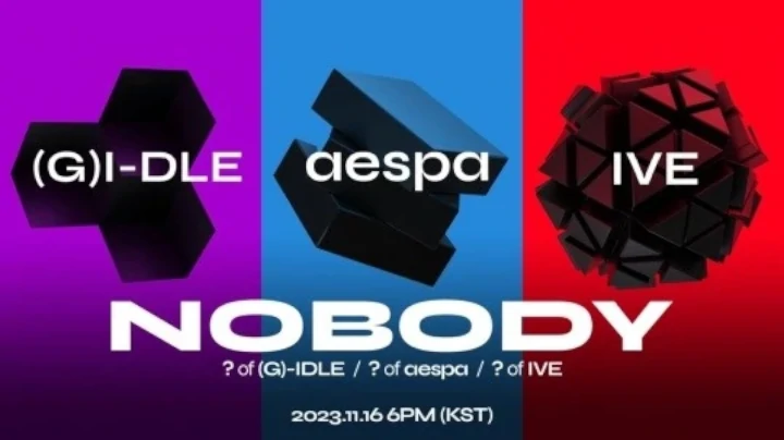 (G)I-DLE, aespa dan IVE Siap Kolaborasi dengan Single \'NOBODY\' (G)I-DLE, aespa dan IVE Siap Kolaborasi dengan Single \'NOBODY\'