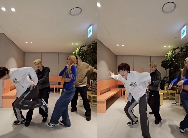 Tingkah Anton Gangguin Jessi dan Member RIIZE Saat Lakukan \'Gum\' Challenge Malah Bikin Ketawa Tingkah Anton Gangguin Jessi dan Member RIIZE Saat Lakukan \'Gum\' Challenge Malah Bikin Ketawa
