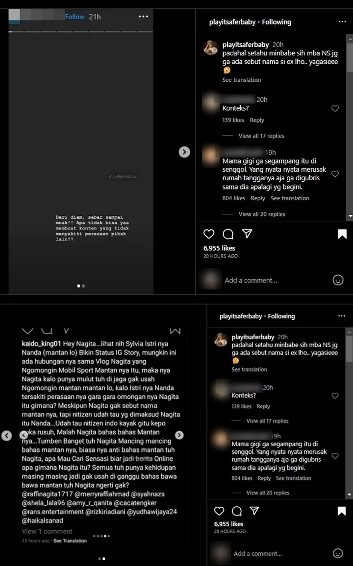 Nagita Slavina Diduga Kena Sindir Istri Eks Kekasih
