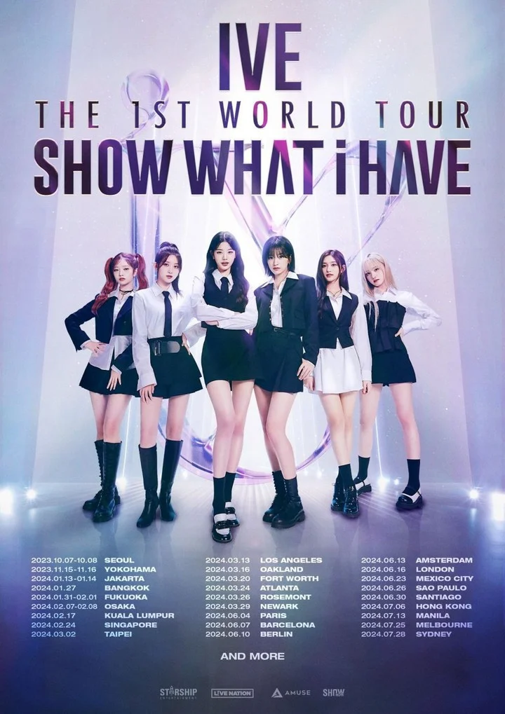 Jadwal World Tour IVE