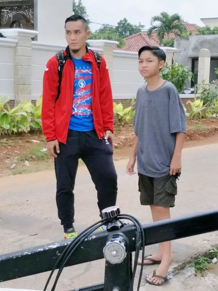 Adu akting dengan Kiesha