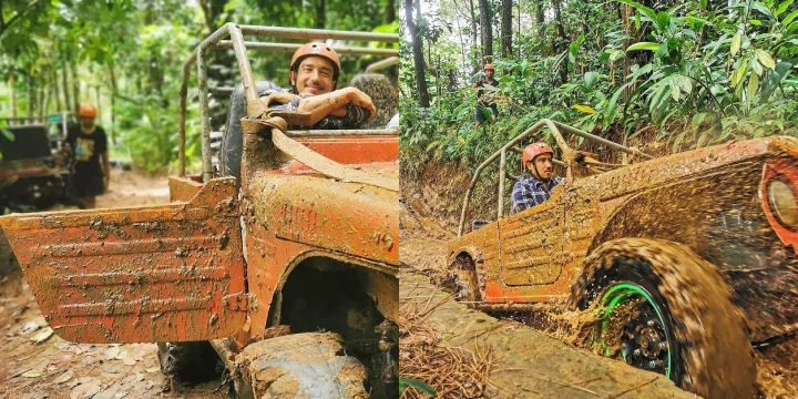 Naik Jeep di Hutan Magelang