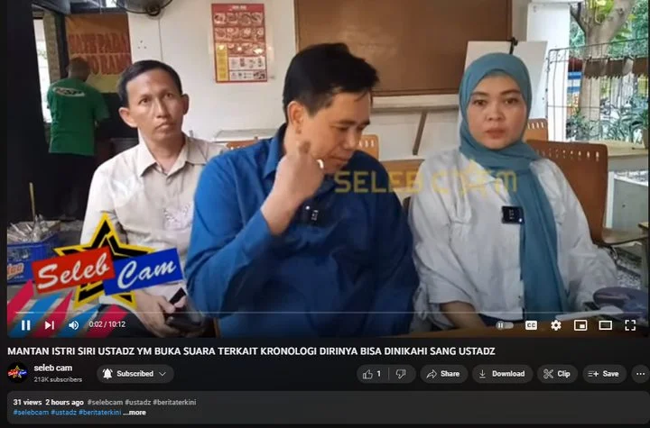 Ustaz Yusuf Mansur Diduga Pernah Nikah Siri