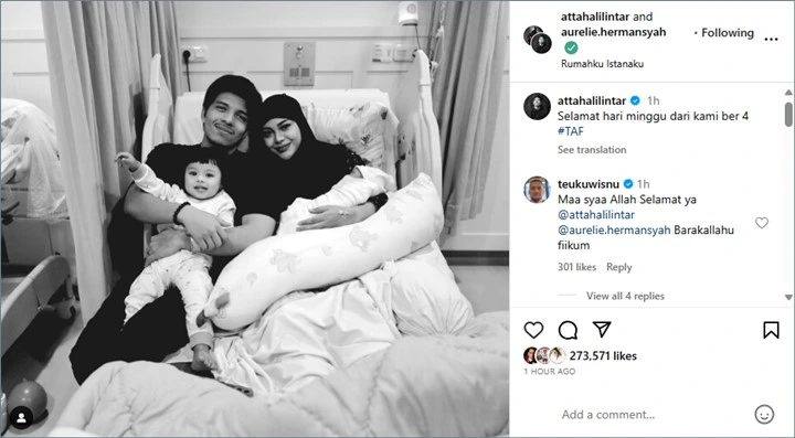 Atta Halilintar Diduga Sudah Bocorkan Nama Anak Ke-2