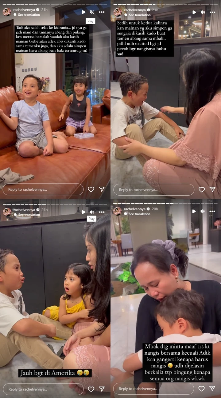 Pengasuh Anak Rachel Vennya Nangis Minta Maaf Usai Buat Kesalahan