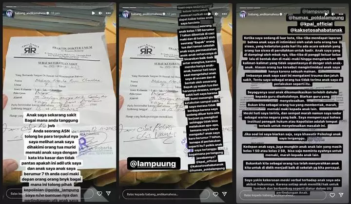 Andika Kangen Band Ngamuk Usai Anaknya Trauma Diintimidasi Orangtua Teman di Sekolah