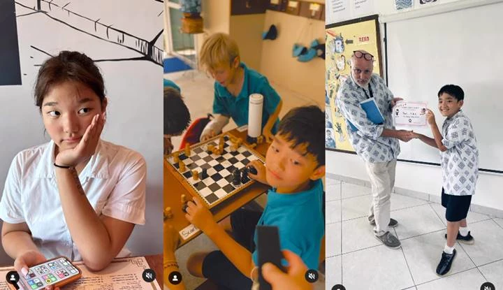 Yon Jin dan Anak-anak Sudah Sebulan di Bali