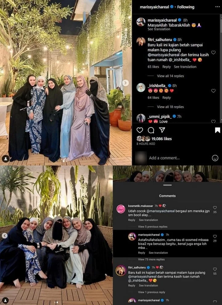 Marissya Icha Sentil Haters