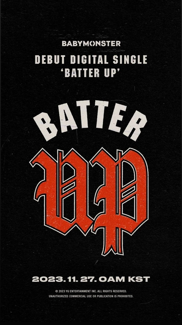 BABYMONSTER Rilis Poster Single Debut \'Batter Up\' BABYMONSTER Rilis Poster Single Debut \'Batter Up\'