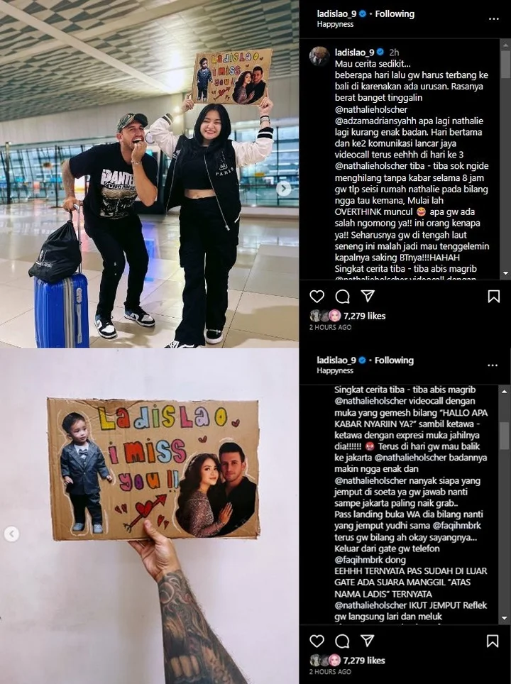 Nathalie Holscher Hilang Tanpa Sebab Bikin Ladislao Gelagapan