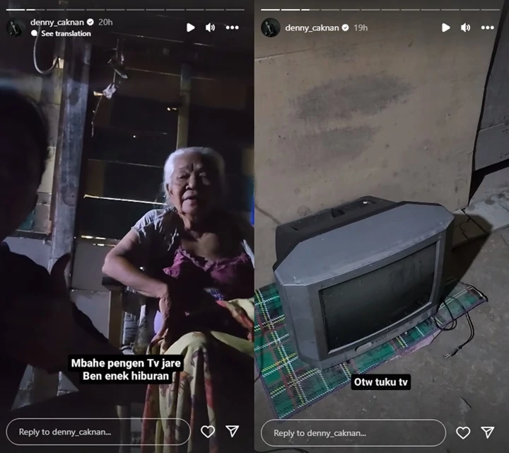Denny Caknan Royal Beri Hadiah Berharga untuk Fans Nenek-Nenek