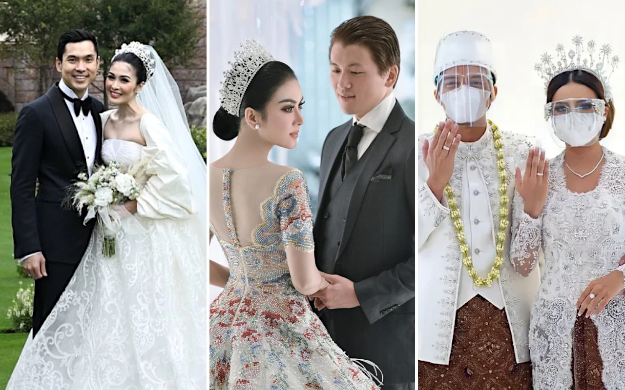 Sandra Dewi dan 6 Artis Ini Habiskan Miliaran Rupiah untuk Gelar Royal Wedding