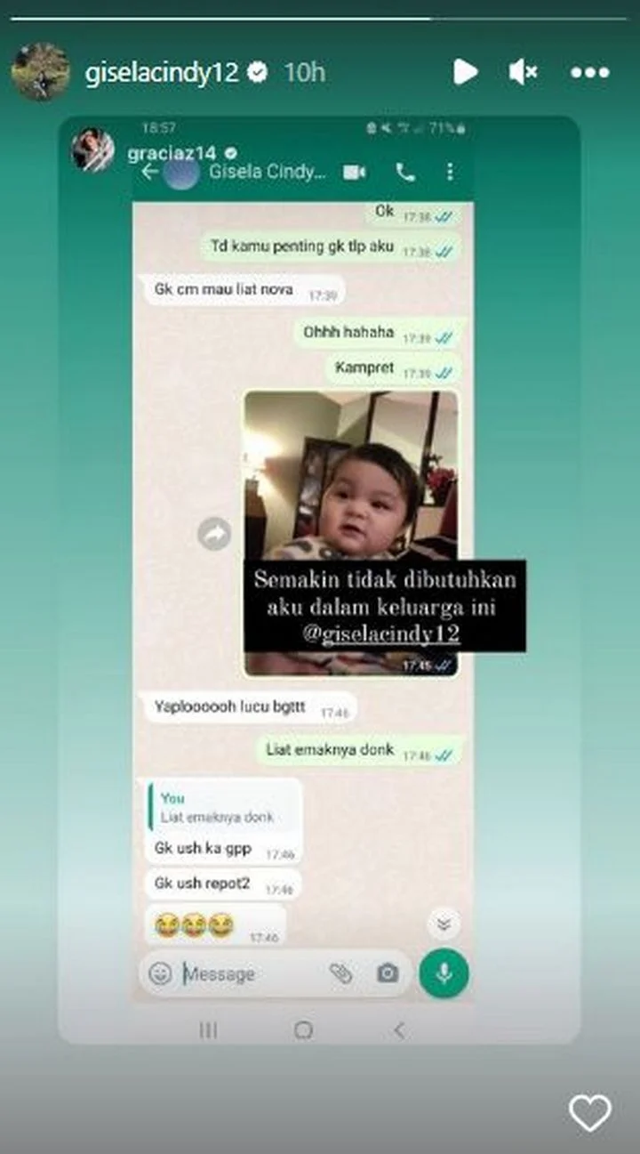 Gisela Cindy Umbar Chat Gracia Indri, Okie Agustina Diminta Maafkan Gunawan Dwi Cahyo - Topik Pagi