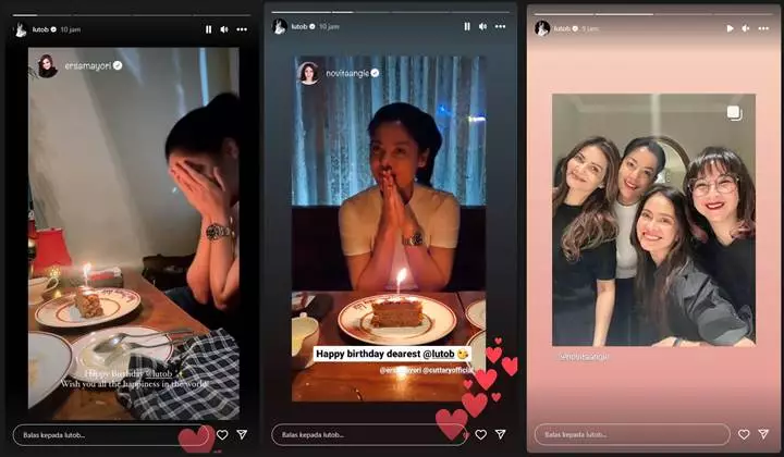 Lulu Tobing Umbar Senyum Bareng Bestie Meski Mediasi Perceraian Gagal