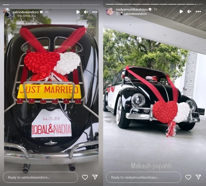 Nadya Mustika Rahayu Diduga Pamer Hadiah Mobil Mewah Jelang Menikah