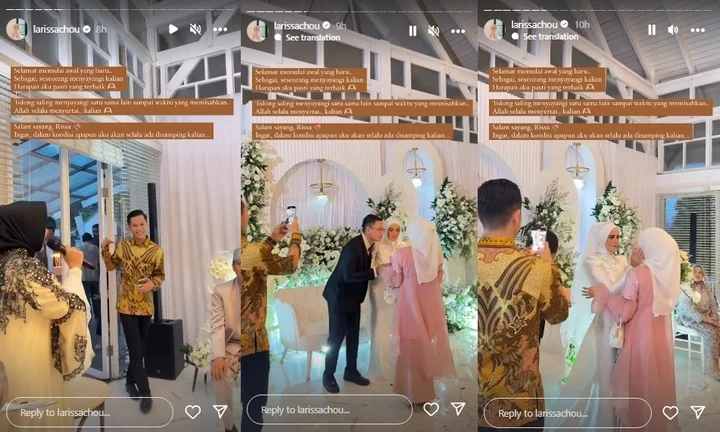 Larissa Chou Beri Pesan Menyentuh ke Nadya Mustika