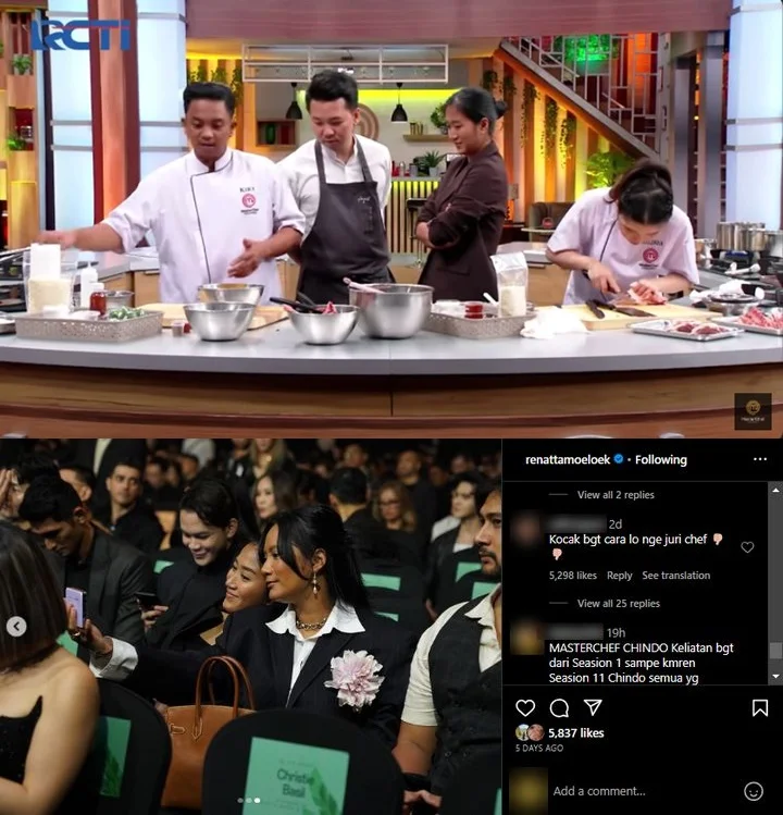 Chef Renatta Diminta Berhenti Jadi Juri MasterChef Indonesia