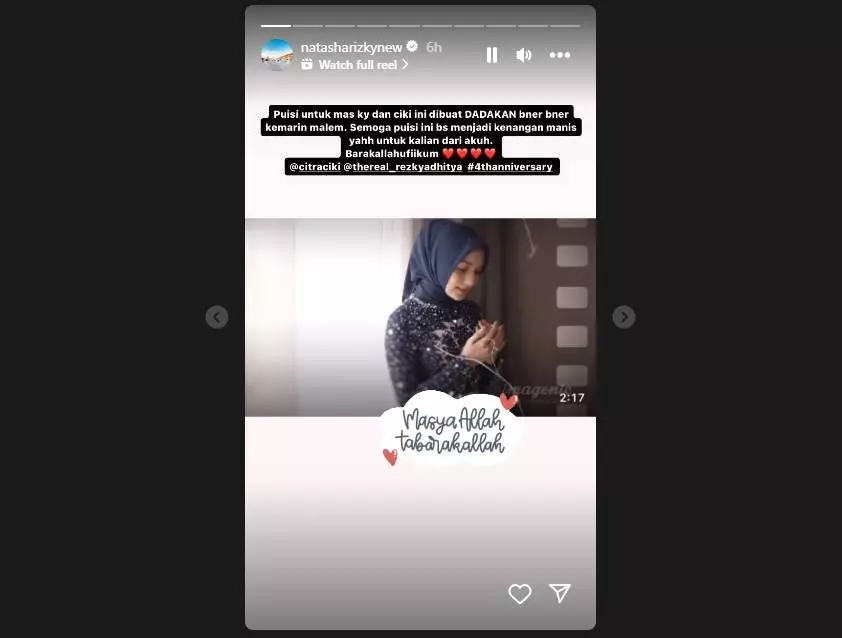 Natasha Rizky Ambil Peran Penting di Ultah Pernikahan Citra Kirana dan Rezky Aditya